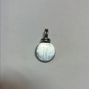 Elegant Silver Pendant Charm